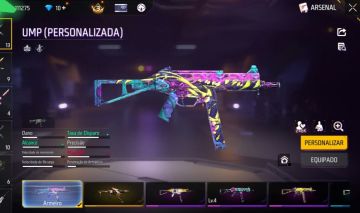 Conta de Free Fire com ump besta e xm8 2 de velocidade, tênis angelical