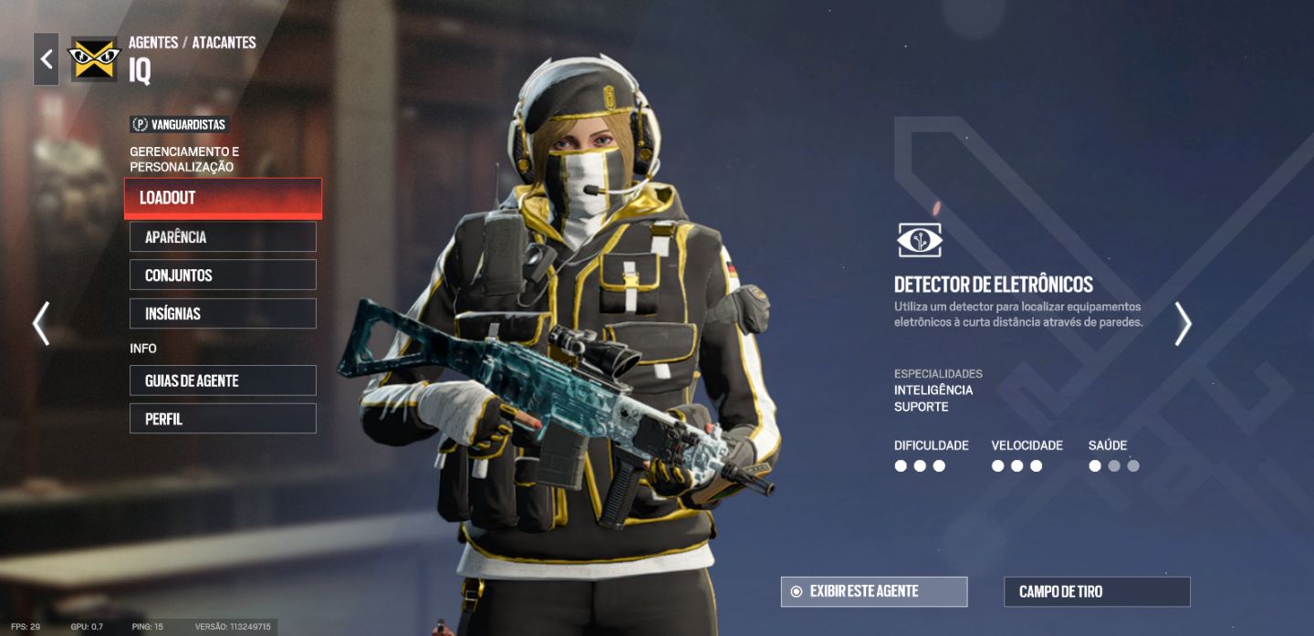 CONTA R6 , EX CHAMPION , KD 1.4 LIFETIME COM MUITA SKIN TRYHARD