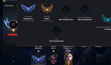 CONTA LOL - DIAMANTE 1 - FULL ACESSO