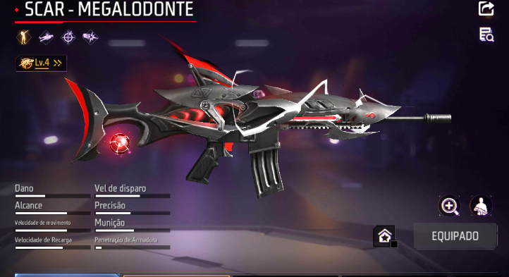 CONTA FREE FIRE 300 PEITAS + PASSE DE BRINDE