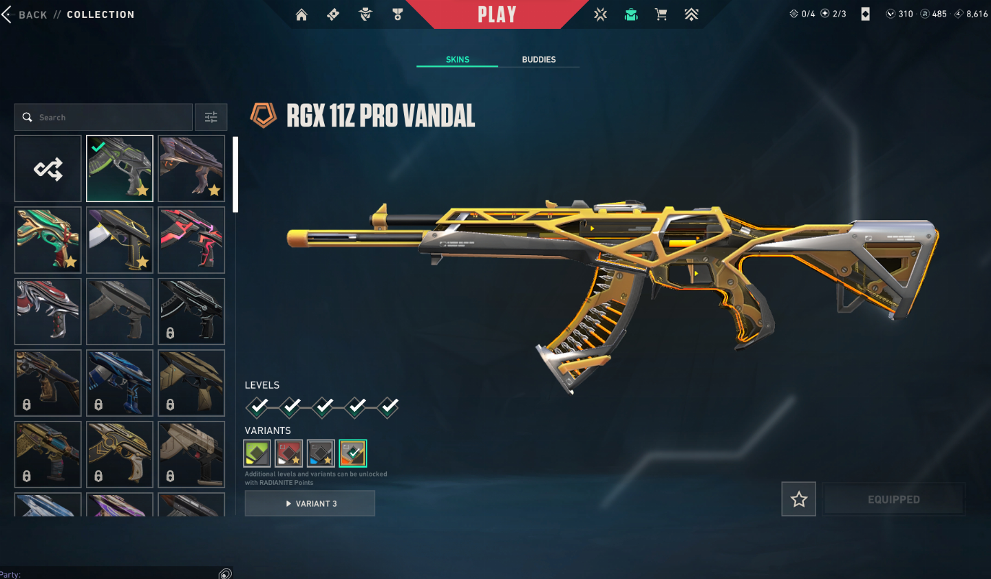 CONTA ASCENDENTE VALORANT - BASTANTE SKINS
