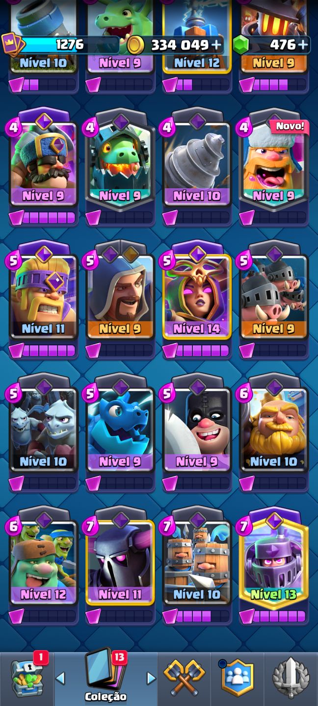 (PROMOÇÃO SETEMBRO) CONTA CLASH ROYALE ARENA 21