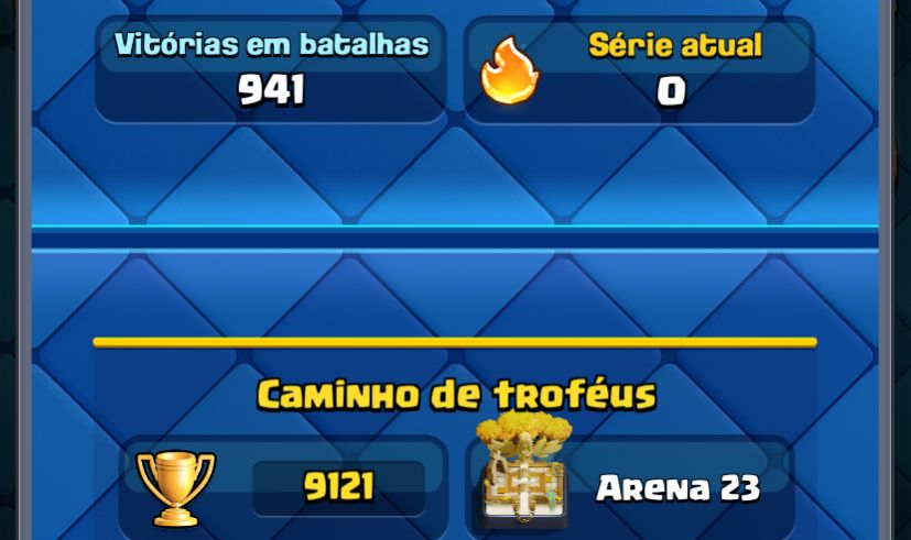 CONTA CLASH ROYALE ARENA 23, 8 EVOLUÇÕES, BRUXA E GIGANTE HERÓI LEVEL 16