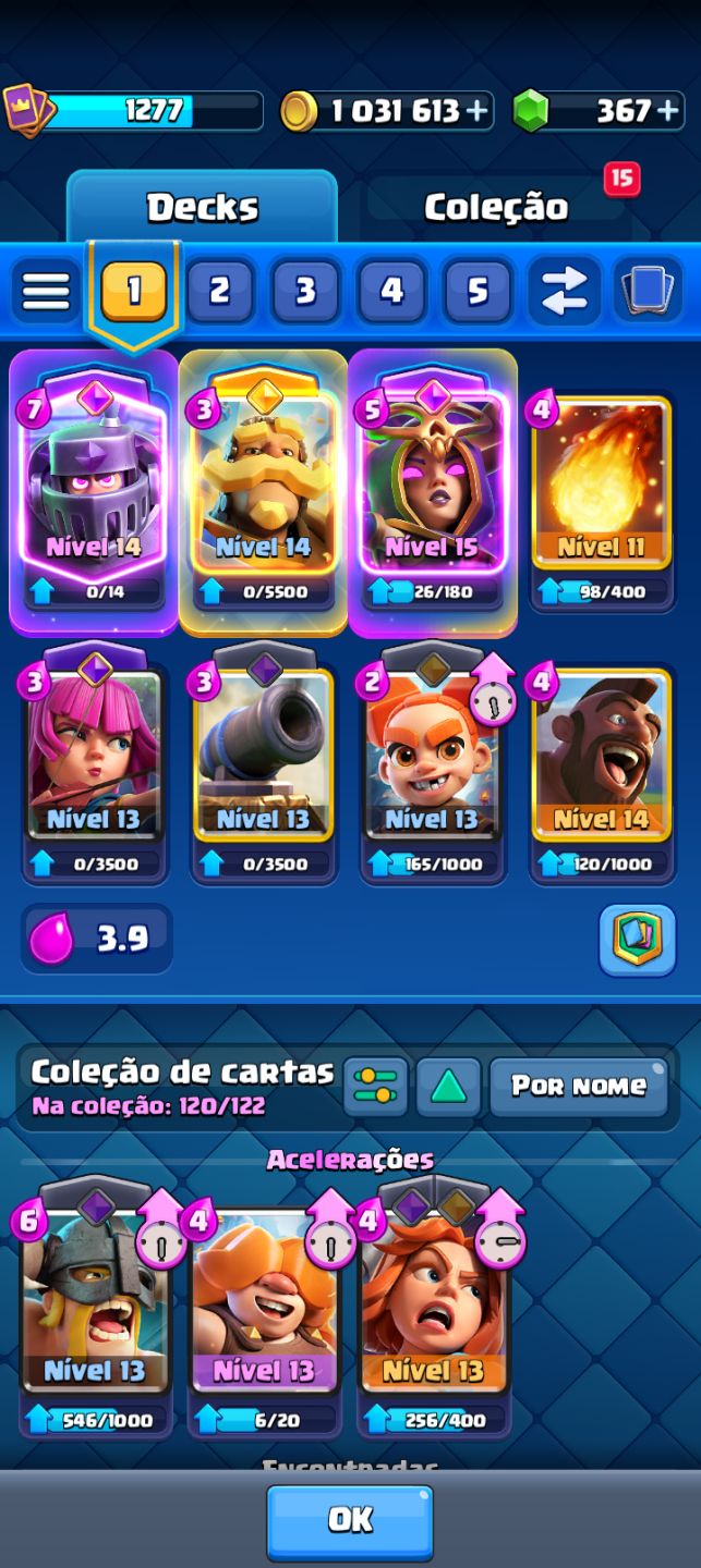 Conta de clash 9000 troféus