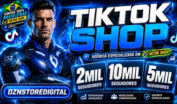 Conta TikTok Shop Ativa | Brasil | 2K a 10K+ | Entrega Imediata !