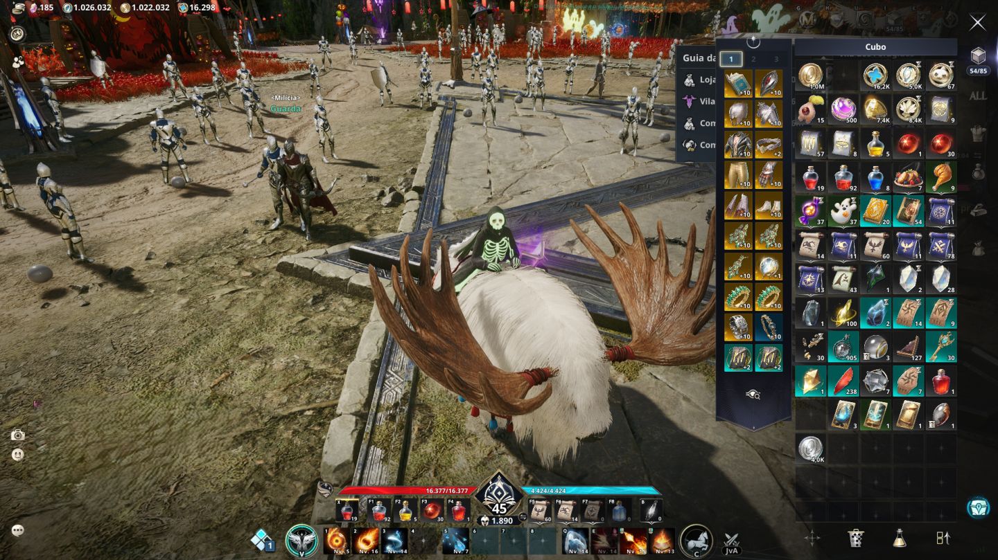 CONTA AION 2 LVL 45 MAGO 1,890 Gear Score + VIP LIQUIDAÇÃO