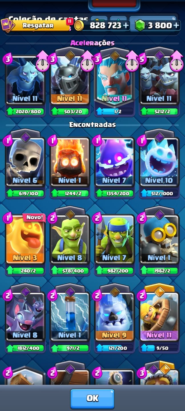 Clash Royale: Conta full 4,05K Gemas, 4722 Troféus