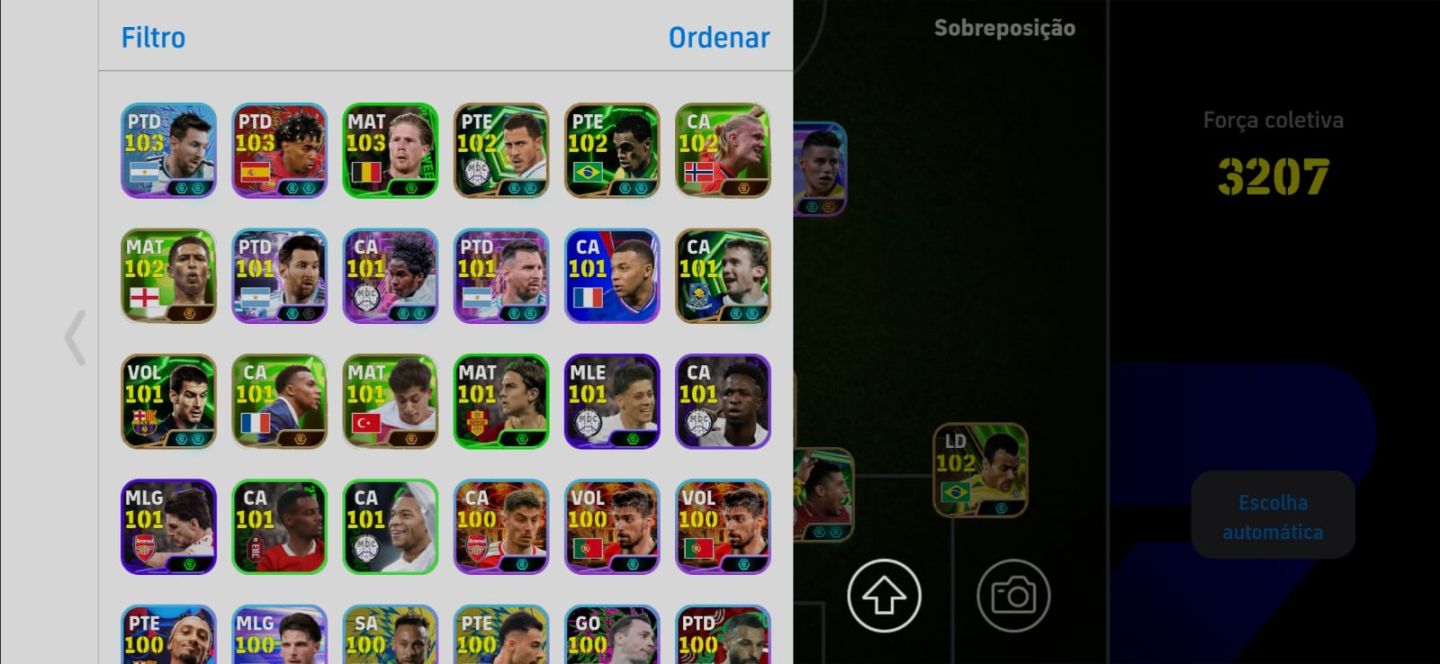 CONTA EFOOTBALL RARA! HAZARD NOVO LISO + JAMES BLITZ + PIRLO PRIME E+++++!