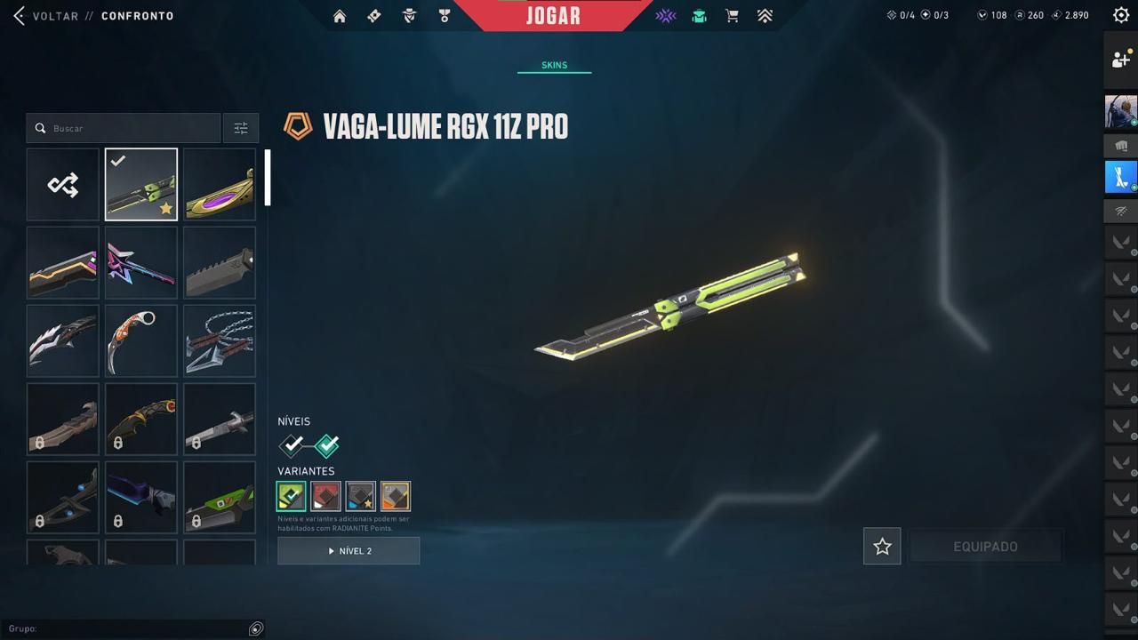 CONTA VALORANT (MUITAS VANDAL E SKINS...)