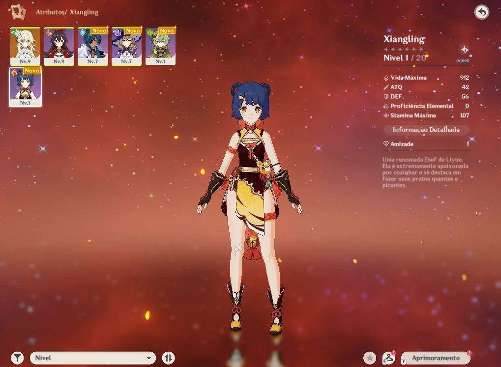 Conta Genshin Impact América Ar25 + 12.340 Primogems + 110 Pulls