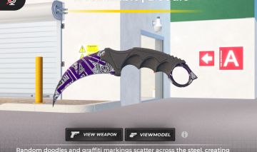 BLOXSTRIKE | Karambit Doodle FT