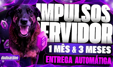 [AUTOMÁTICO] IMPULSO NO SEU SERVIDOR DISCORD - BOOST IMPULSO 1/3 MÊS