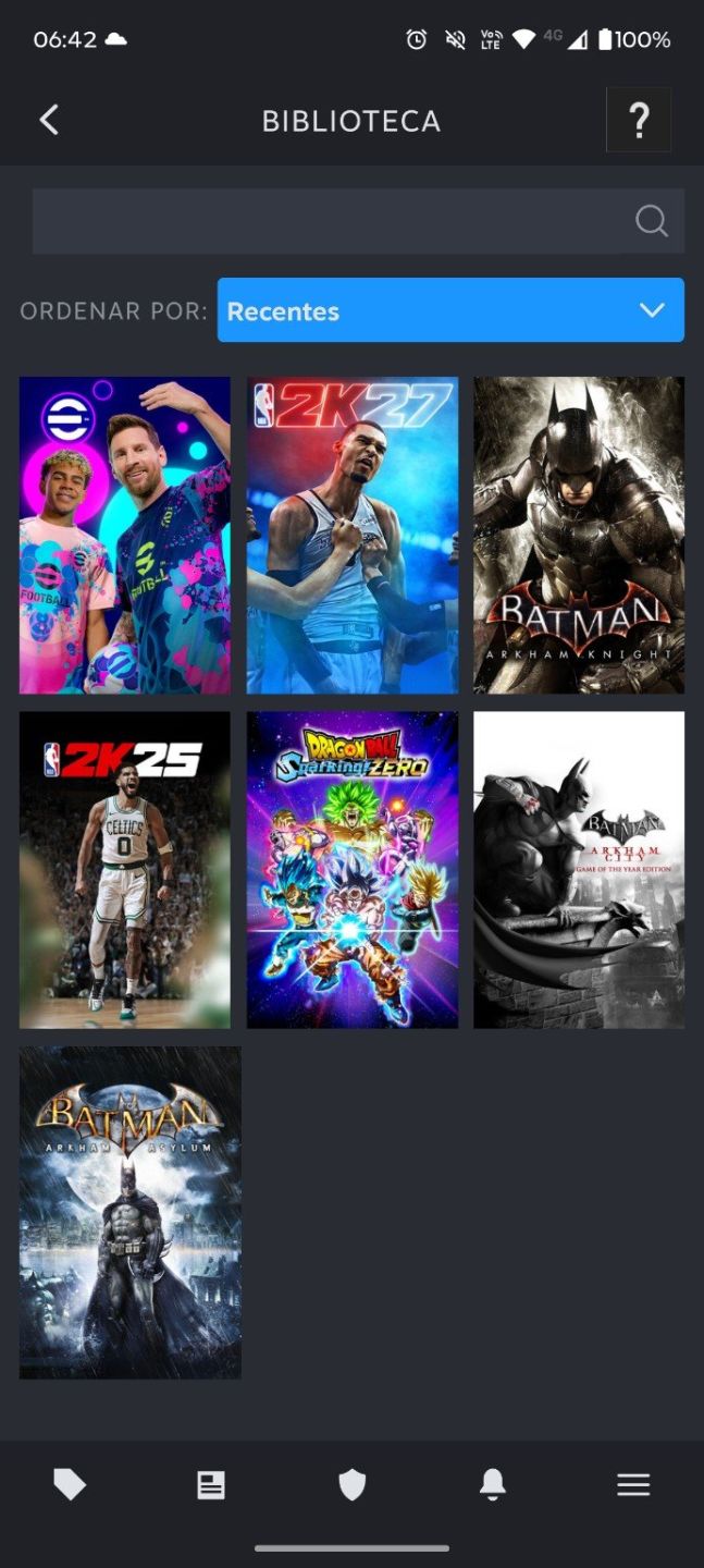 Conta Steam com NBA2k27 e Messi Big time Efootball