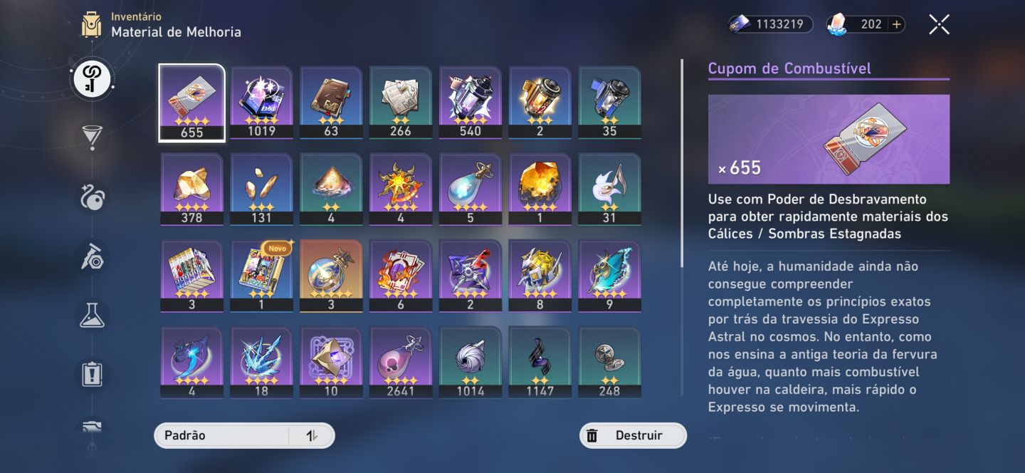 Conta no HSR, Silver Wolf 999+cone, Himeko+cone, Blade Mortenax+cone