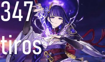 Conta com 347 tiros! GENSHIN IMPACT REROLL