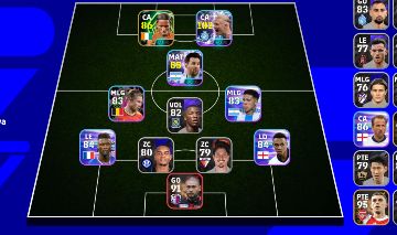Conta Efootball Haaland e Drogba