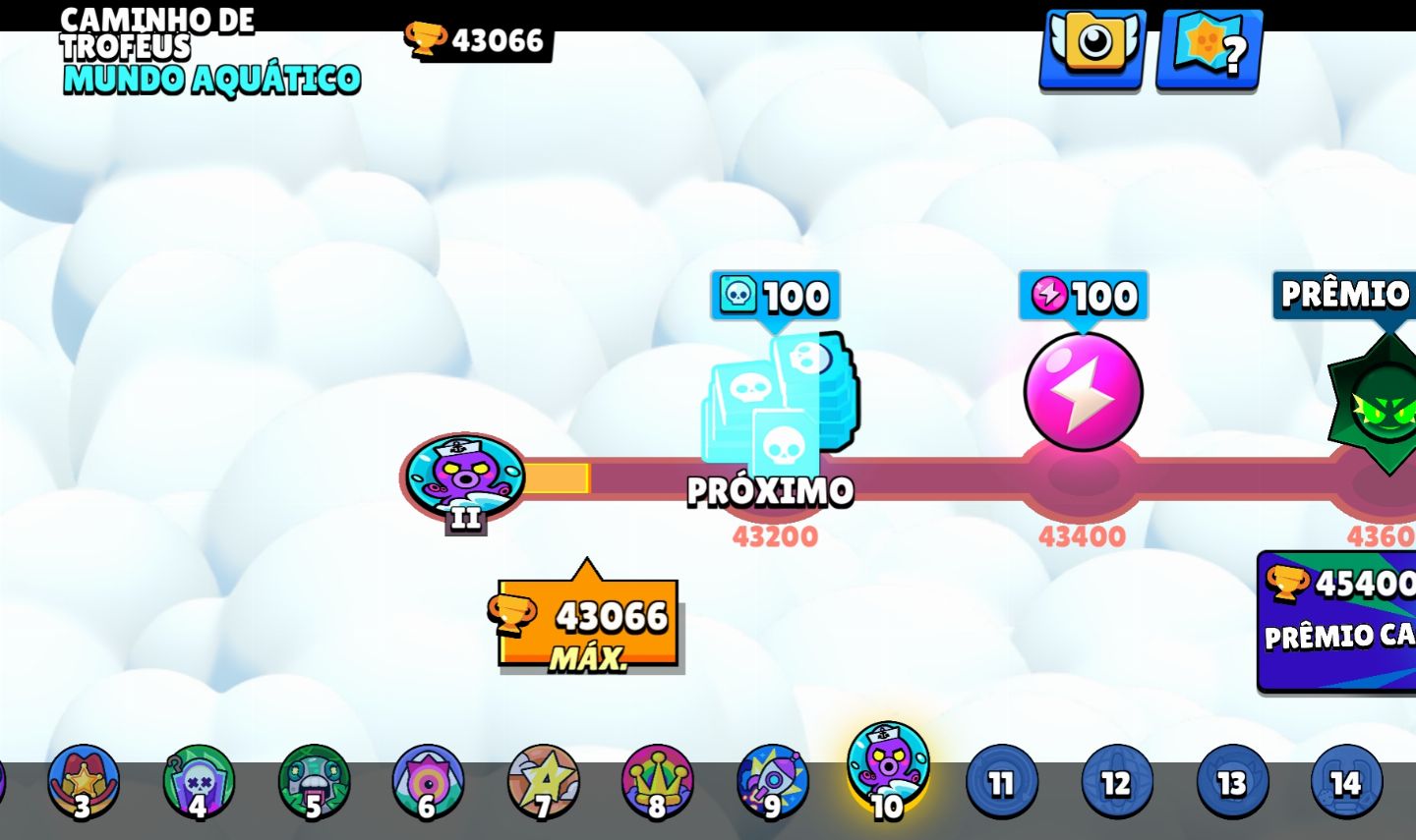 CONTA BRAWL STARS 47K TROFEU TODOS OS BRAWLERS LENDARIOS MUITA SKIN E LENDARIA
