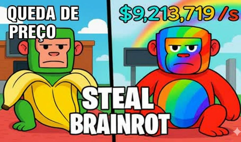 STEAL A BRAINROT [ROUBE UM BRAINROT] - [BOM PREÇO] 30% OFF