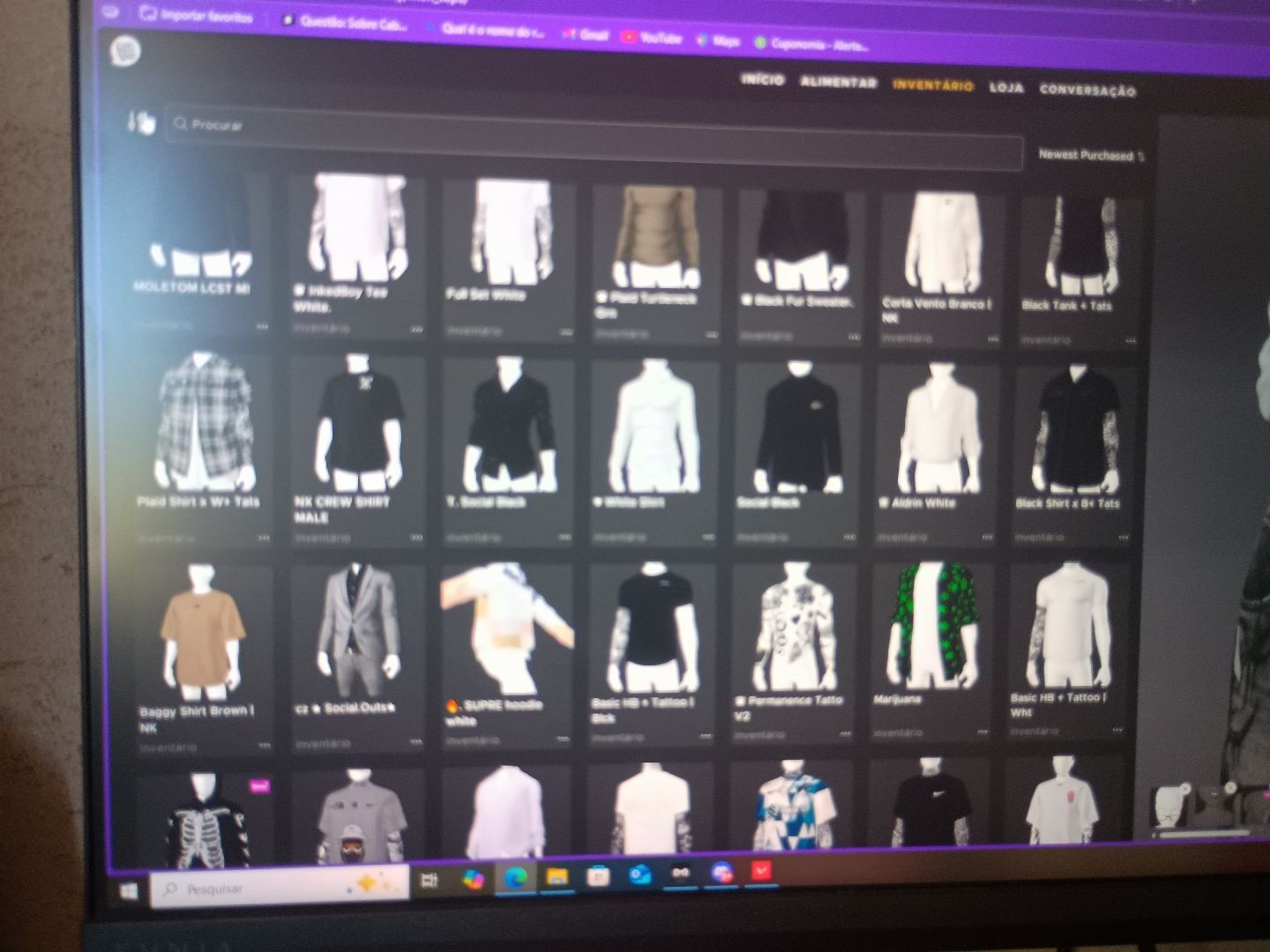 Conta imvu M/F conta +4 anos bom para s/0 emilysilva4252