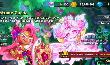 COOKIE RUN KINGDOM COM SHADOW MILK LV 90 84K CUBOS COLORIDOS E 17K DIAMANTE + XP