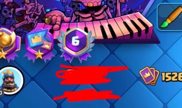 CONTA CLASH ROYALE 10884 TROFÉU COM 6 ANOS DE CRIAÇÃO