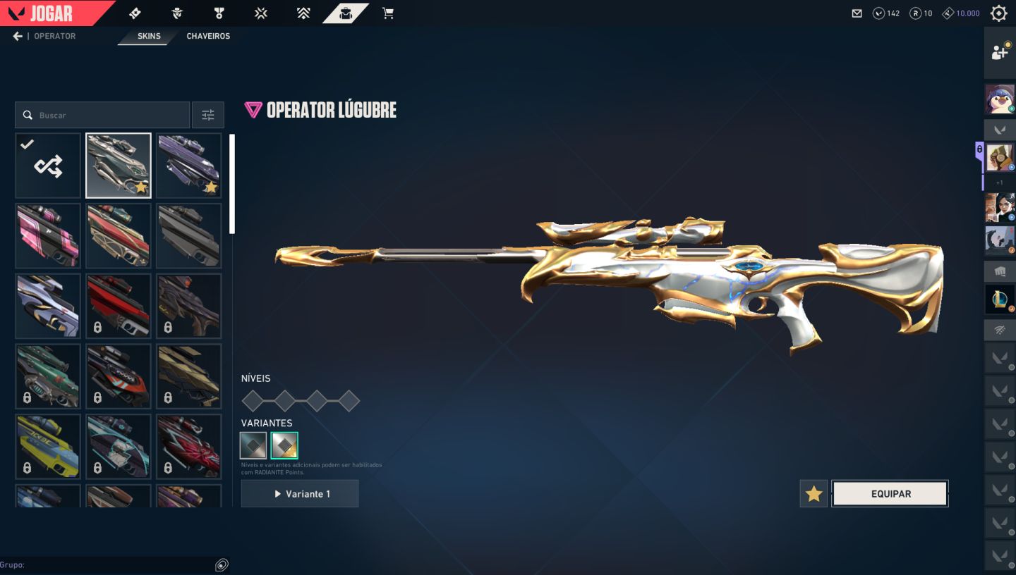 Conta valorant (LOTADA DE SKIN)!!!