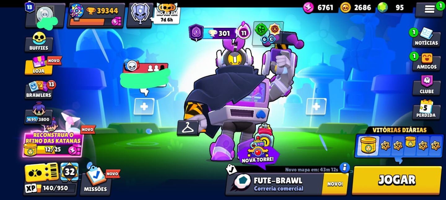 CONTA DE BRAWL STAR COM 39K+ TROFÉUS E MUITAS SKINS
