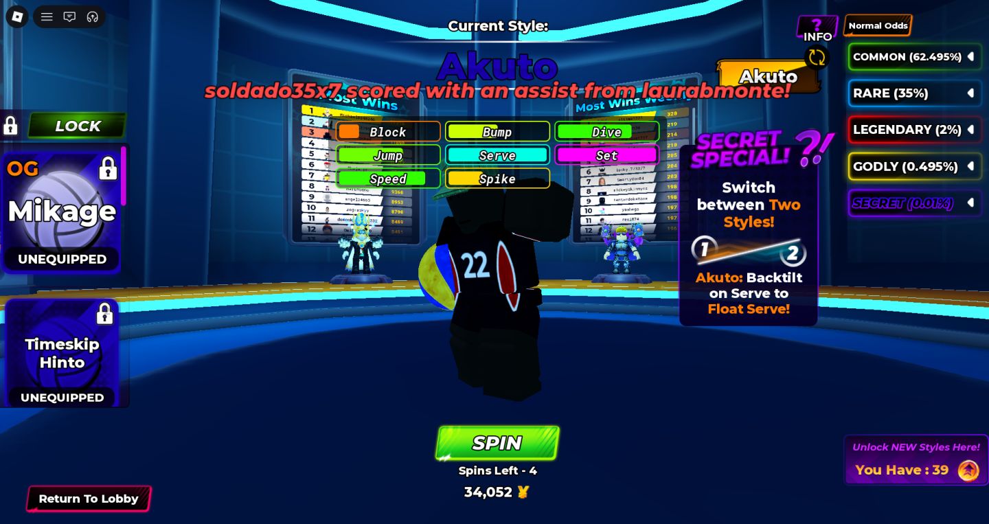 Voleyball legends CONTA OP D+