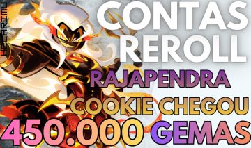 CONTAS REROLL COOKIERUN KINGDOM - DARK CACAO SERVER