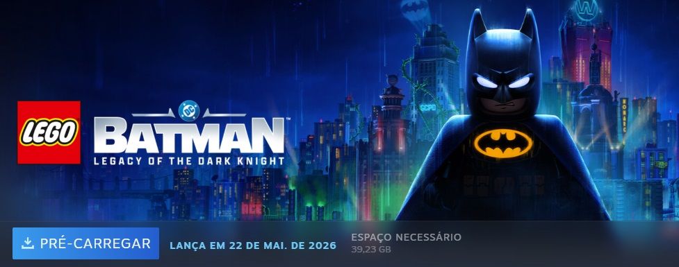 LEGO Batman: Legacy of the Dark Knight Deluxe Pc Steam - Entrega Automática
