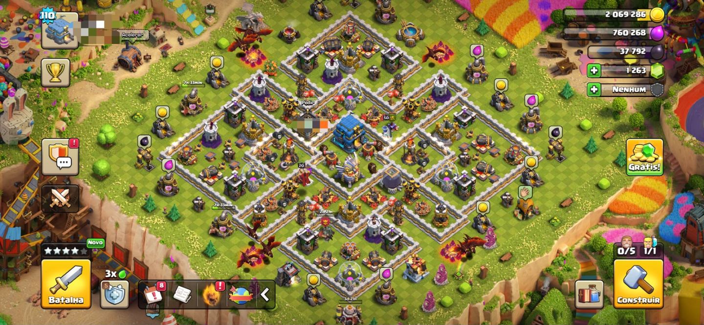 Em Oferta!! - Clash Of Clans Contas com os Maiores Lvl de Cc & Cv Fulls
