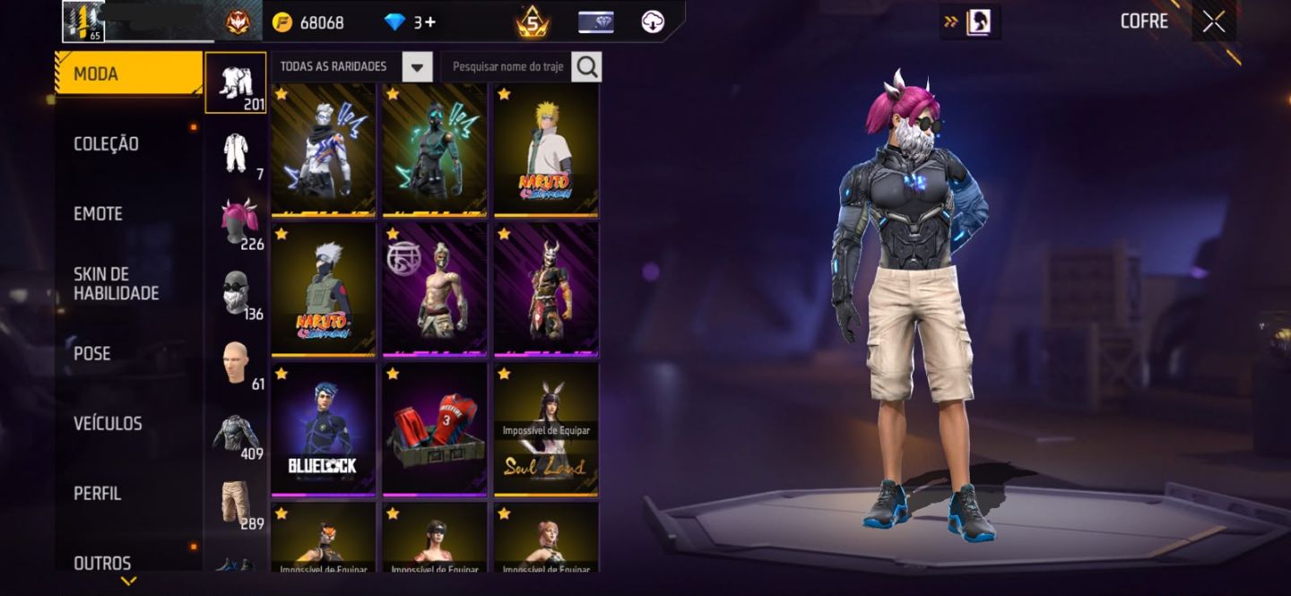 CONTA NÍVEL 65
