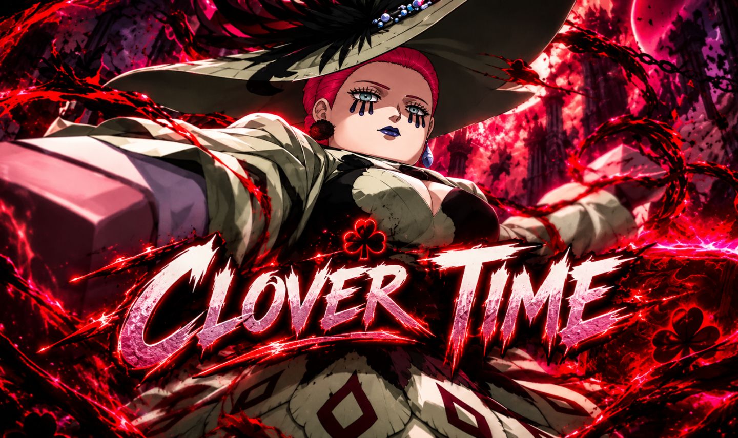CLOVER TIME! Grimorio das sombras, anti magia itens e mais ! no preçinho