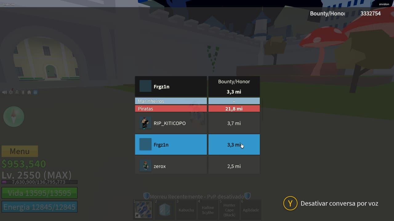Conta de Roblox(com skins) - Blox Fruits, level max, cdk, gamepass,control e +