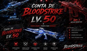 CONTA DE BLOODSTRIKE LV.50