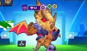 Conta de brawl, com todos os brawles e várias skins