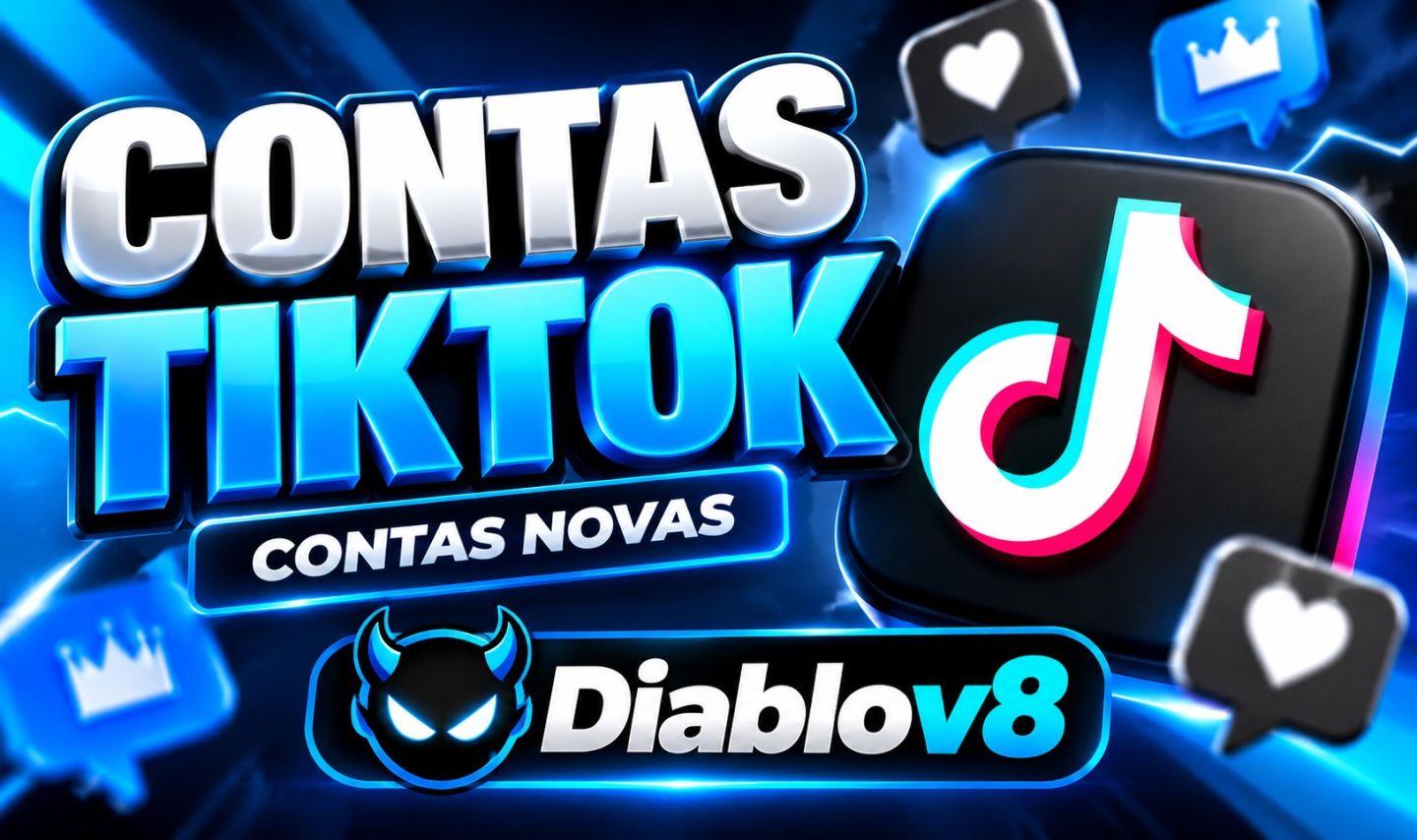 Conta Novas TIKTOK - Entrega automática!