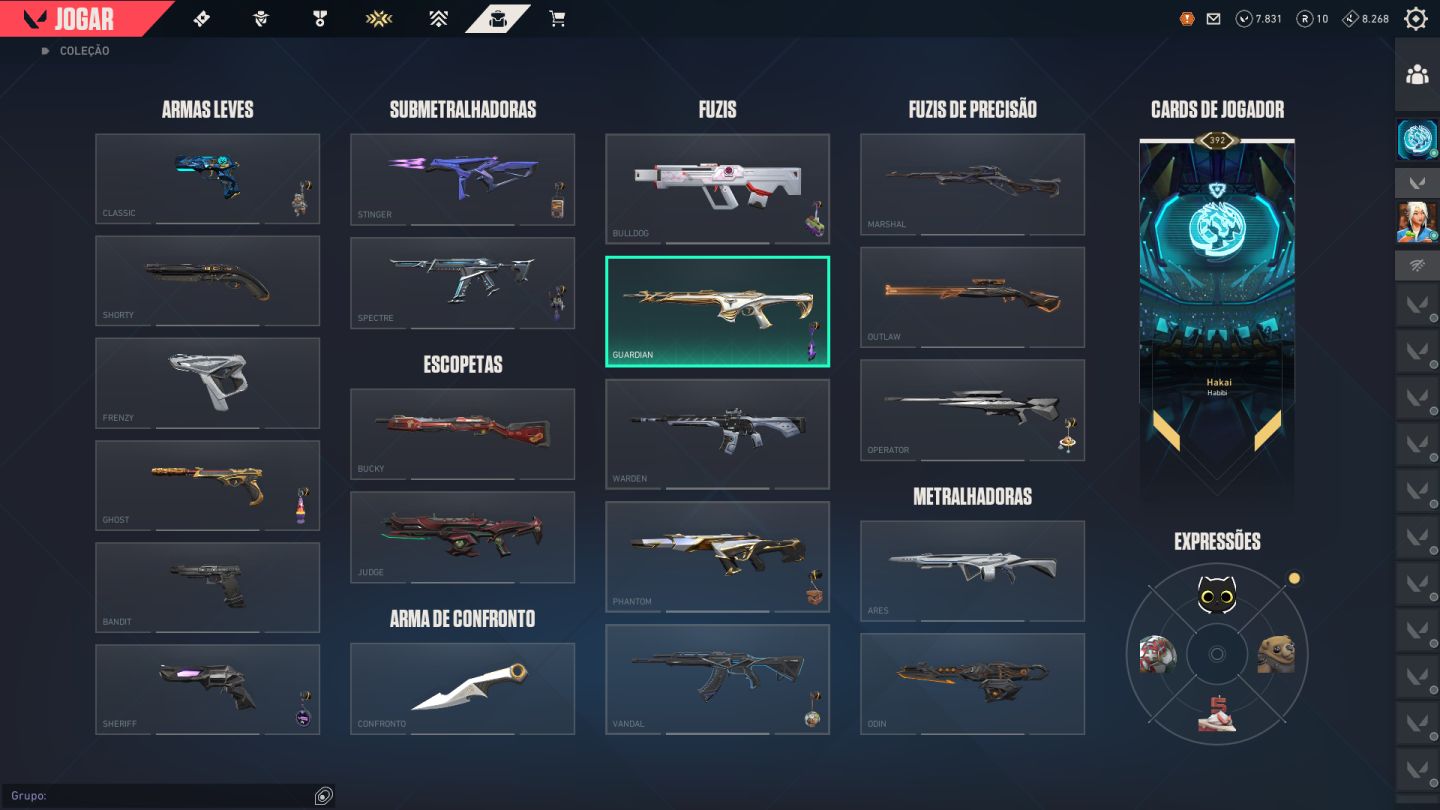 CONTA COM MUITAS SKINS INCLUINDO CHAMPIONS 26