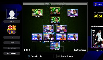 CONTA EFOOTBALL XBOX/PC PARA INICIANTES COM MASSARO, HAZARD, MESSI