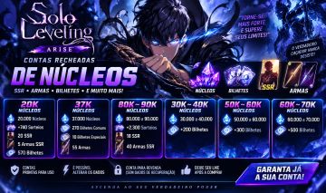 CONTAS / Solo Leveling Arise: 85k a 100k de núcleo