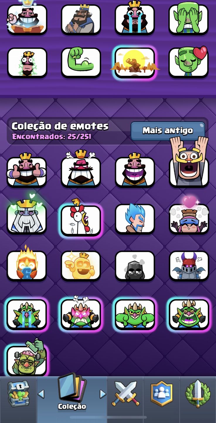 Conta de Clash Royale level 44(14)