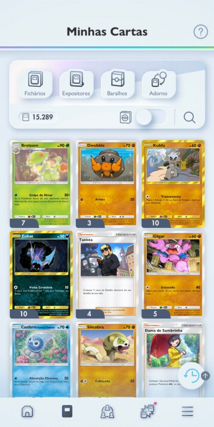 Conta TCG Pocket, +15k de cartas e diversas cartas meta (Ler a descrição)