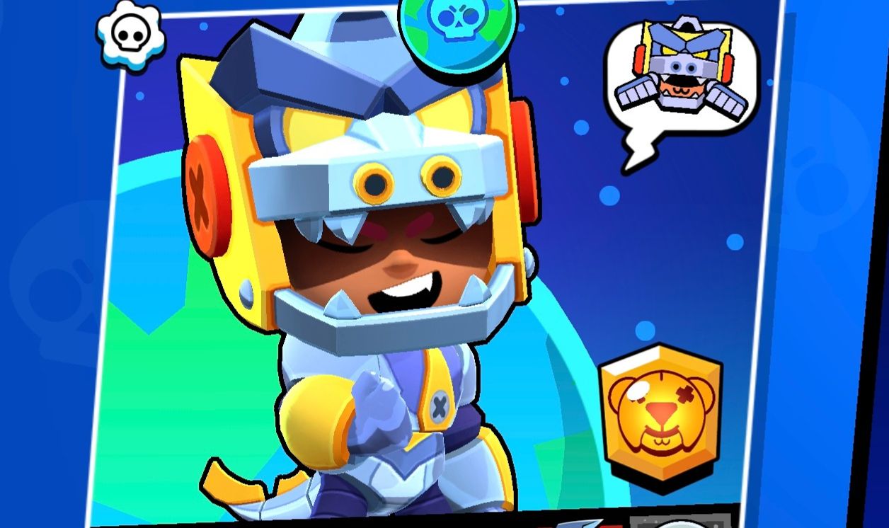 Conta de brawl stars boa com a melhor skin do ash e shelly princesa