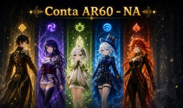 Conta AR60-NA, 36 Char T5 + 19 Armas T5 + 1 banner garantido! +70 Pulls