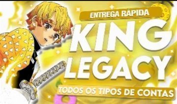 CONTA UPADA NO KING LEGACY, GAMEPASS, FRUTA PERMANENTE, E MUITO MAIS
