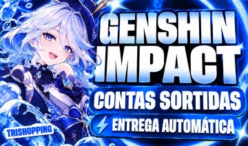 90%OFF | CONTAS GENSHIN IMPACT COM 5 ESTRELAS ALEATÓRIOS