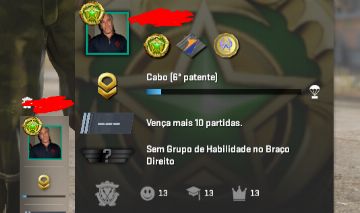 CONTA COM CS2 PRIME 1,6k DE HORAS + 3 MEDALHAS !!