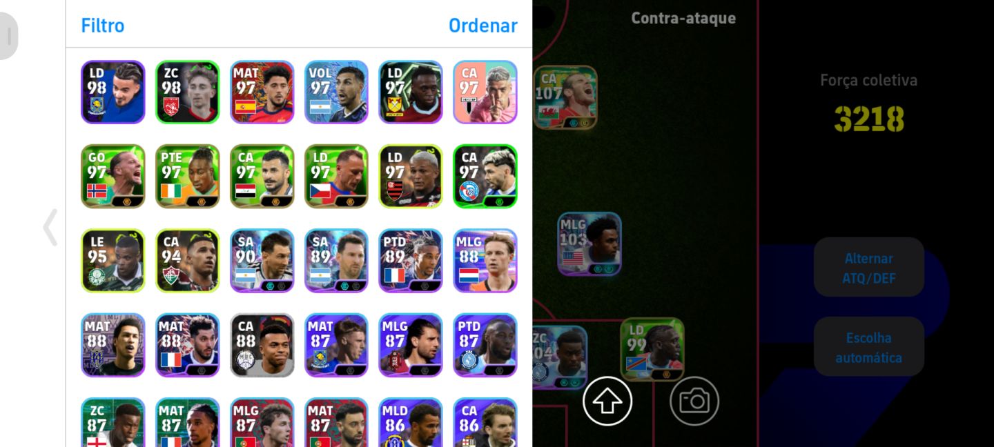Conta braba, muito boa com CR7 the last dance, boa pra divisão e campeonato