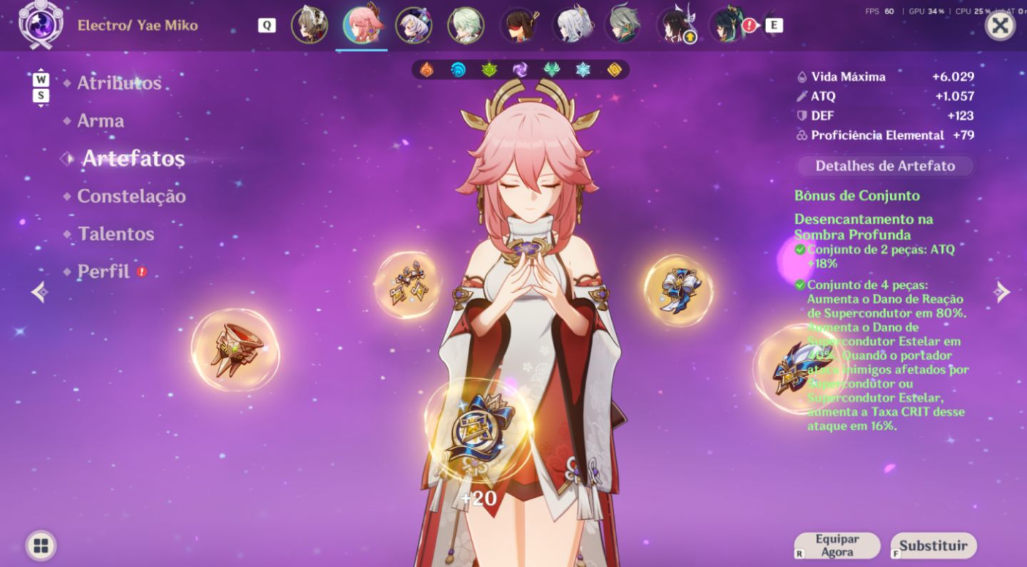 CONTA COM SANDRONE BUILDADA ARMA ASSINATURA COM YAE MIKO E ZUBAI