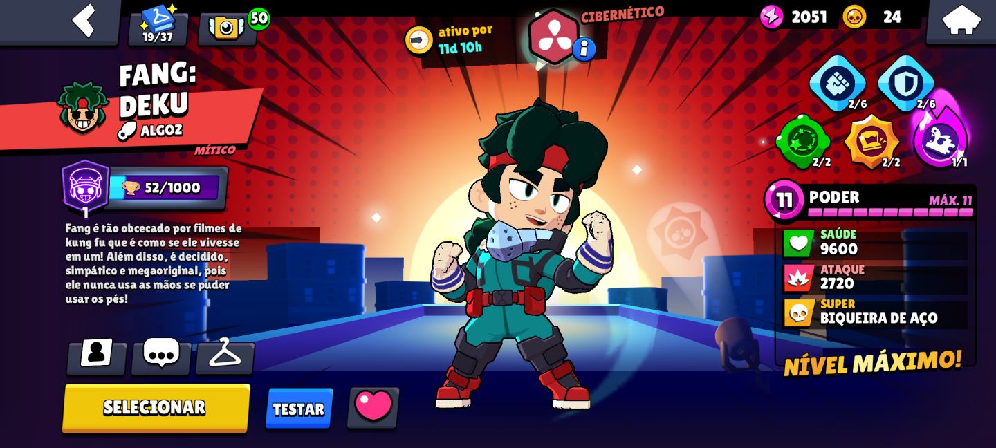 Conta de brawl stars 2021| 80 K de troféus
